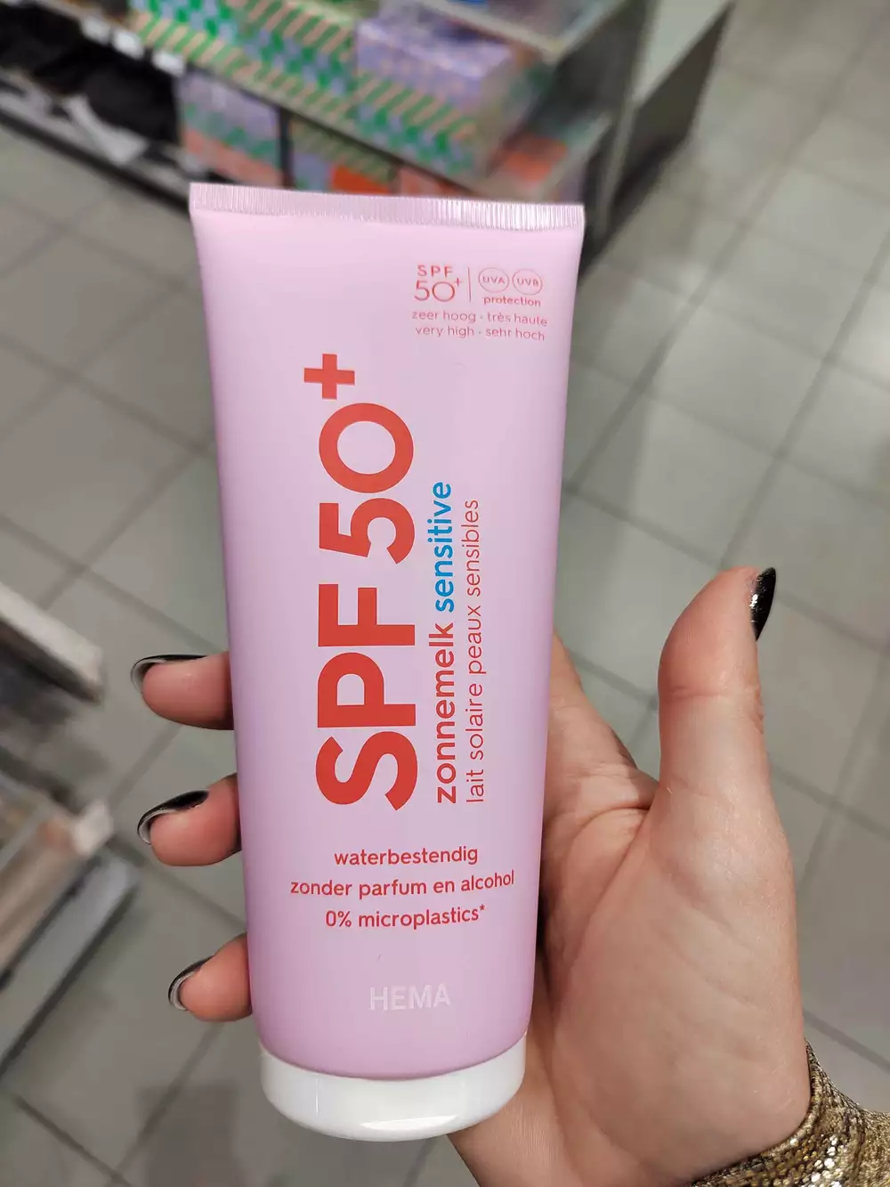 HEMA - Lait solaire peaux sensibles SPF50+