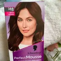 SCHWARZKOPF - Perfect Mousse - Coloration mousse permanente 3-88 brun rouge