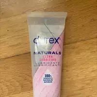 DUREX - Naturals extra sensitivo - Lubrificante