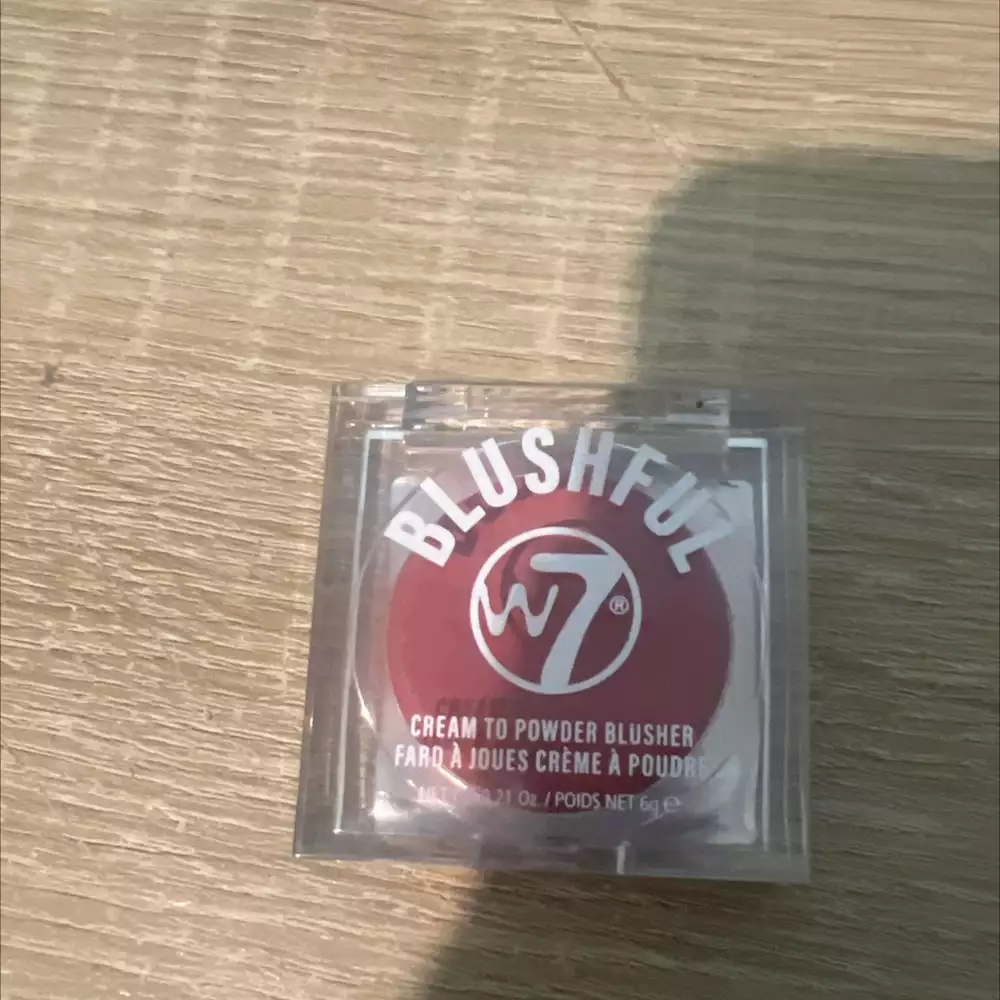 W7 - Blushful - Fard à joues crème à poudre