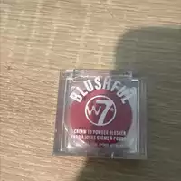 W7 - Blushful - Fard à joues crème à poudre