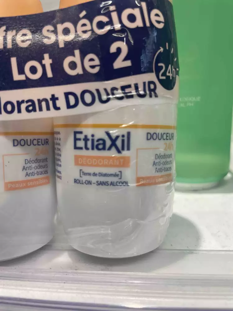 ETIAXIL - Déodorant douceur 24h roll-on sans alcool