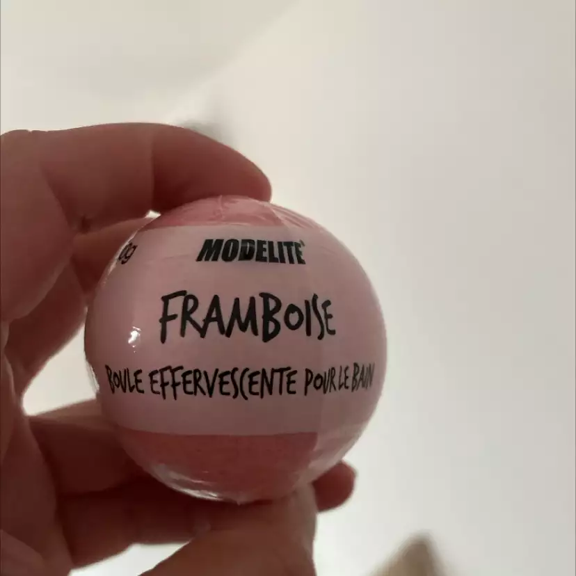 MODÉLITE - Framboise - Boule effervescente pour le bain