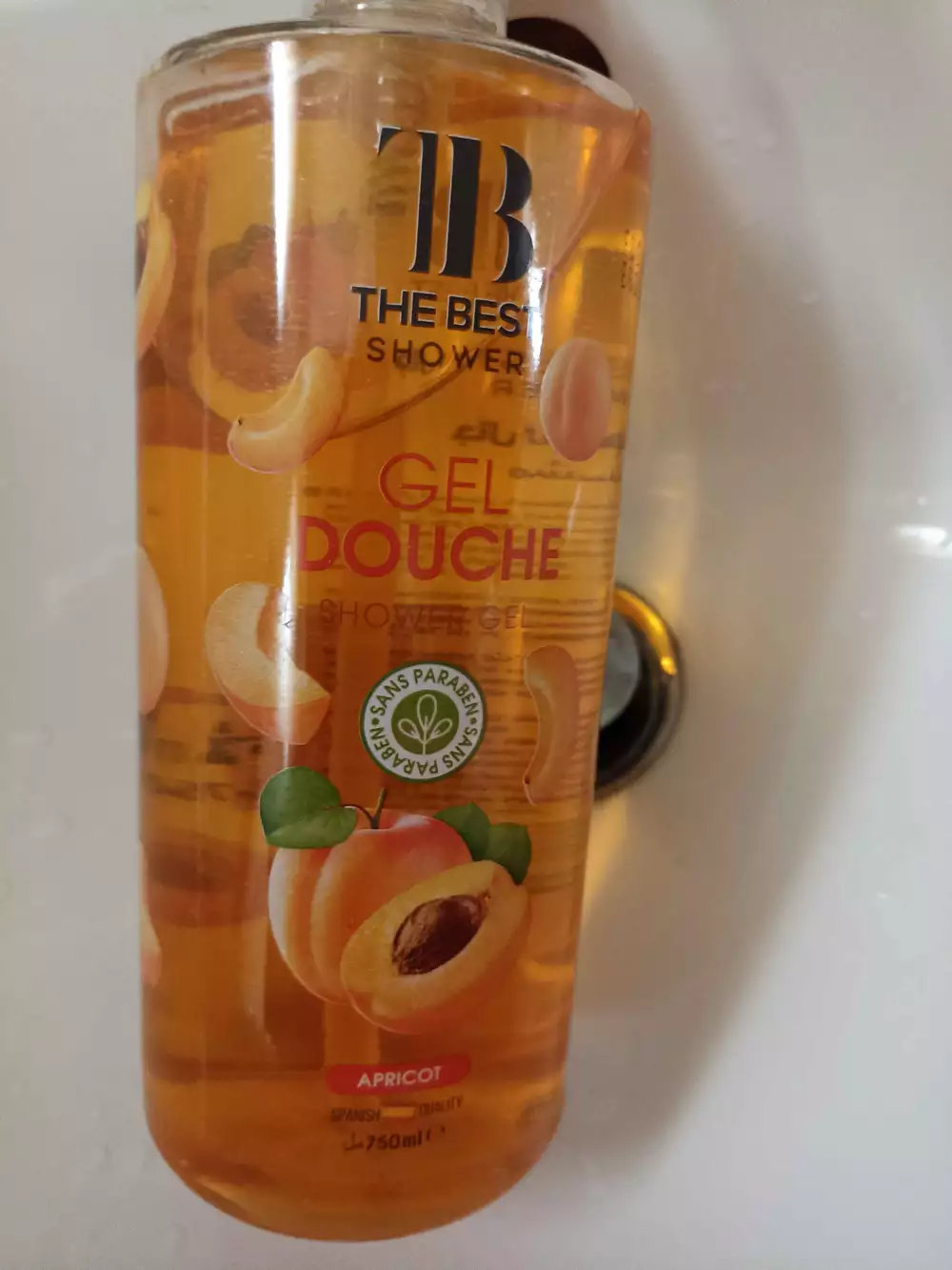 THE BEST - Gel douche apricot