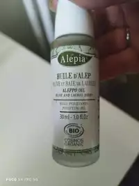ALEPIA - Huile d'alep olive et baie de laurier 