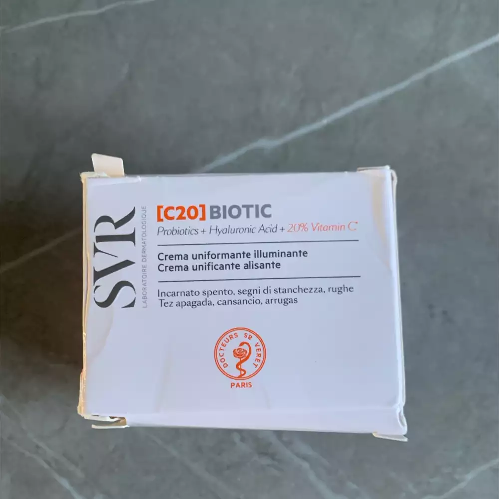SVR - C20 biotic - Crema uniformante illuminante