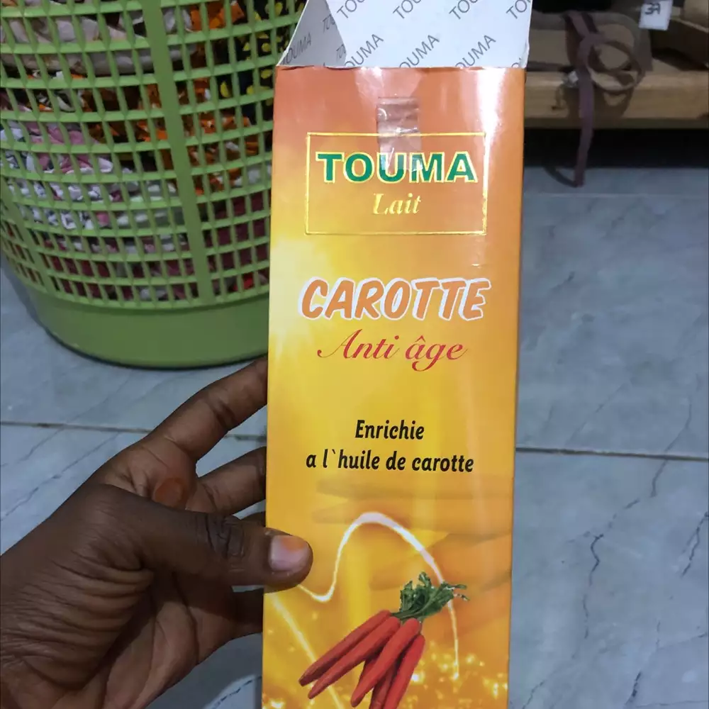 TOUMA - Lait carotte anti-âge
