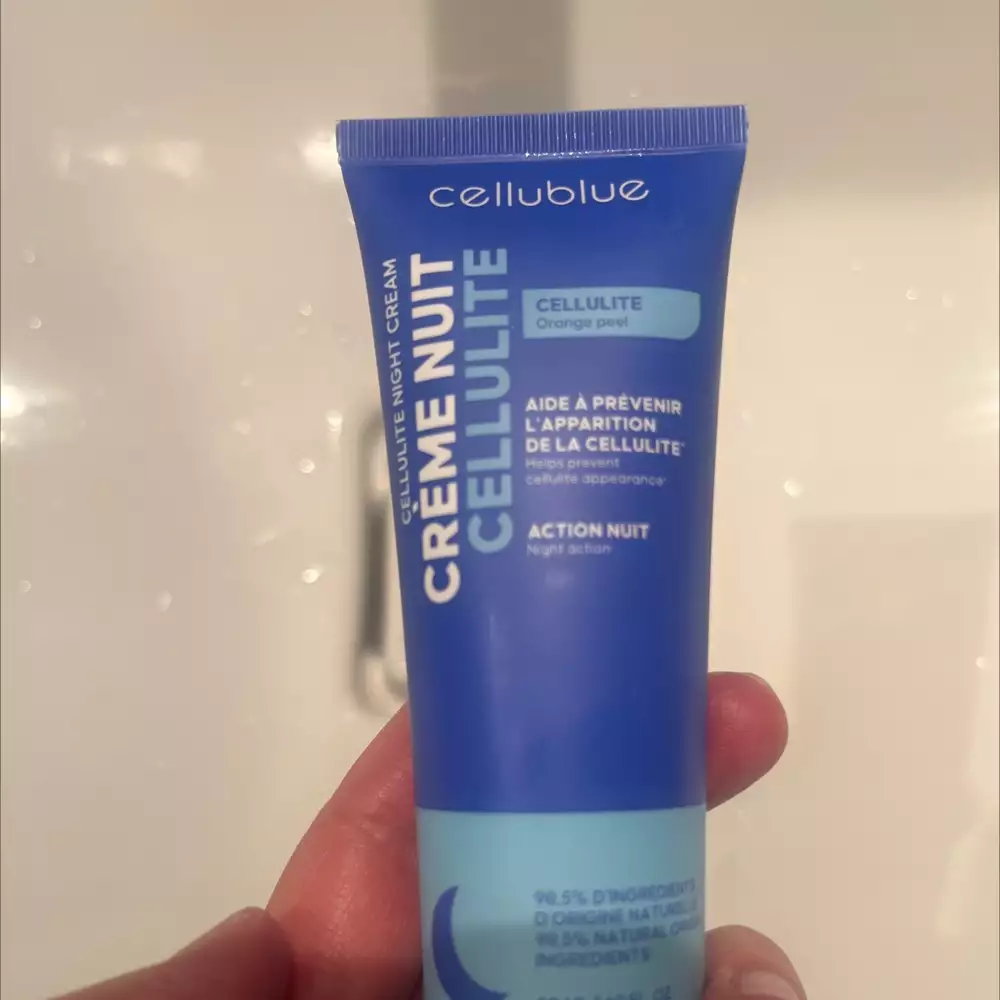CELLUBLUE - Crème nuit cellulite