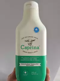 CAPRINA - Lait de chèvre frais - Gel douche merveilleux