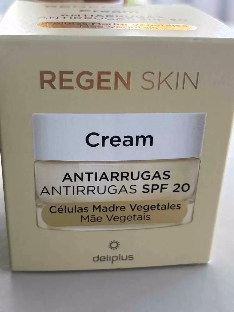 DELIPLUS - Regen skin - Cream antiarrugas  SPF 20