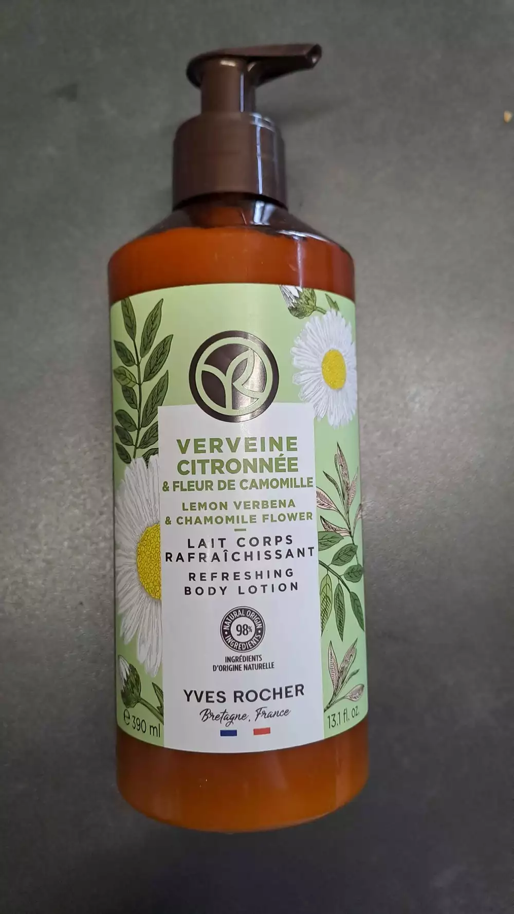 YVES ROCHER - Verveine citronnée - Lait corps rafraîchissant