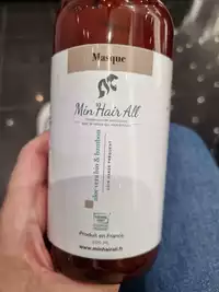 MIN'HAIR ALL - Masque aloe vera bio & bambou