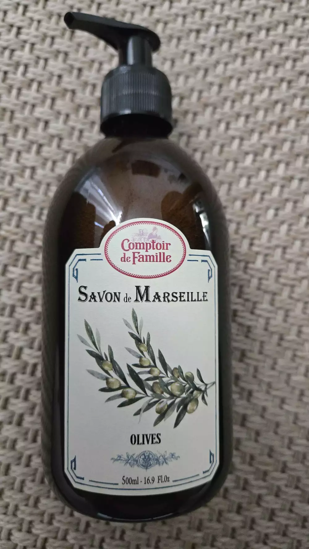 COMPTOIR DE FAMILLE - Savon liquide de Marseille olives 