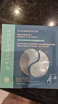 PATCHOLOGY - Flashpatch - Patches gels de régénération nocturnepour les yeux