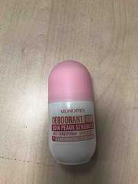 MONOPRIX - Déodorant 48h - Soin peaux sensibles