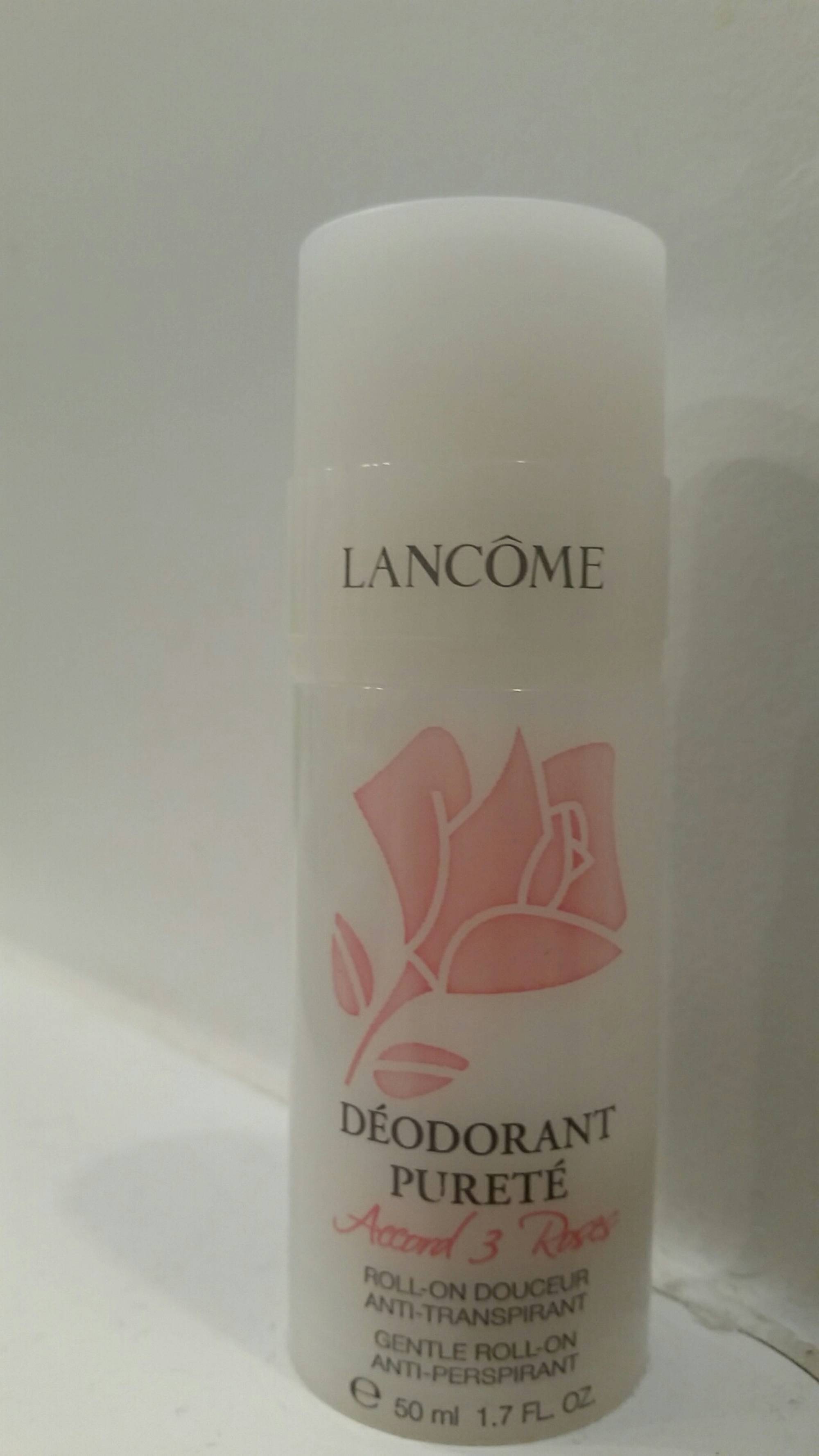 LANCÔME - Accord 3 roses - Déodorant pureté roll-on douceur