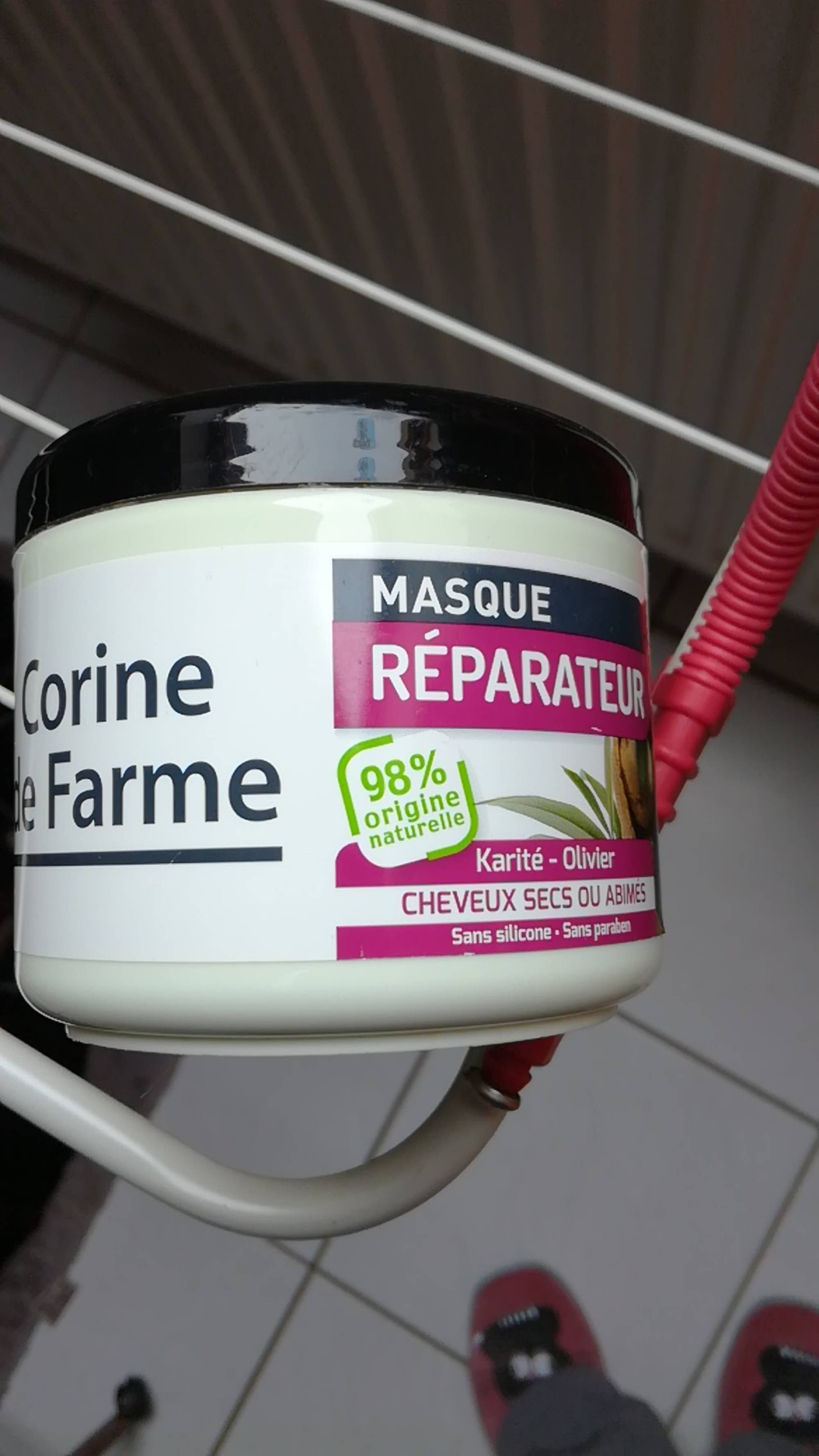 CORINE DE FARME - Masque réparateur cheveux secs ou abîmés