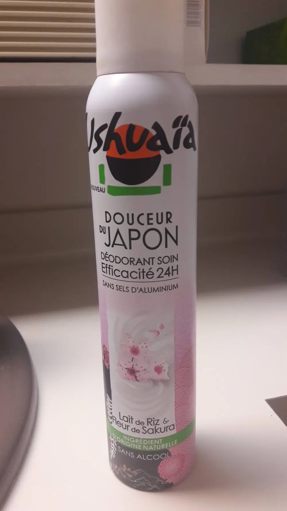 USHUAÏA - Douceur du Japon - Déodorant soin 24h