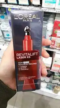 L'ORÉAL - Revitalift laser X3 soin yeux