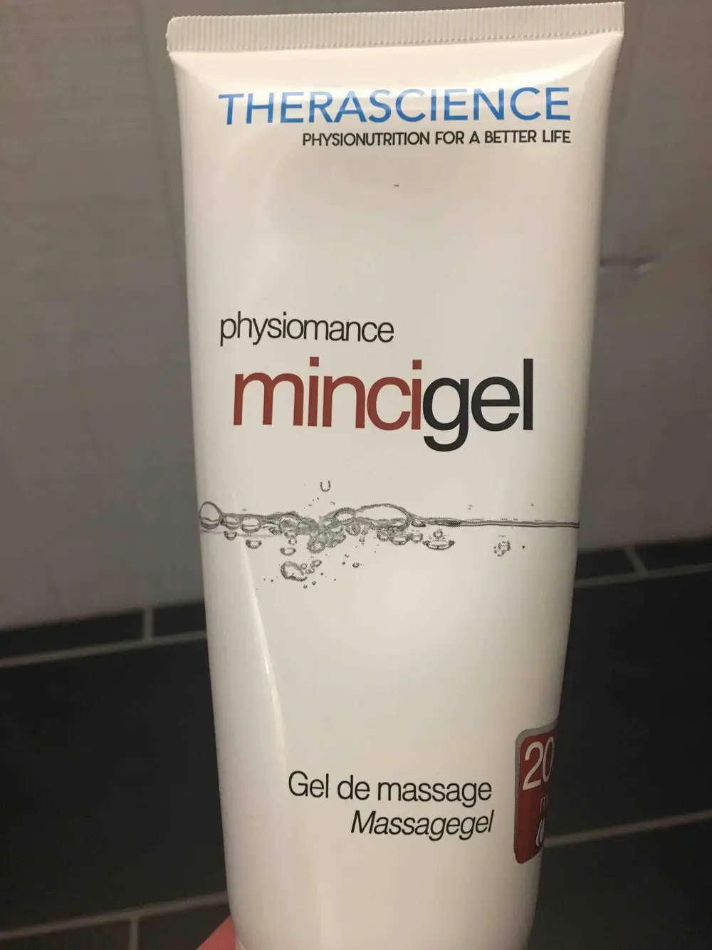 THERASCIENCE - Mincigel - Gel de massage