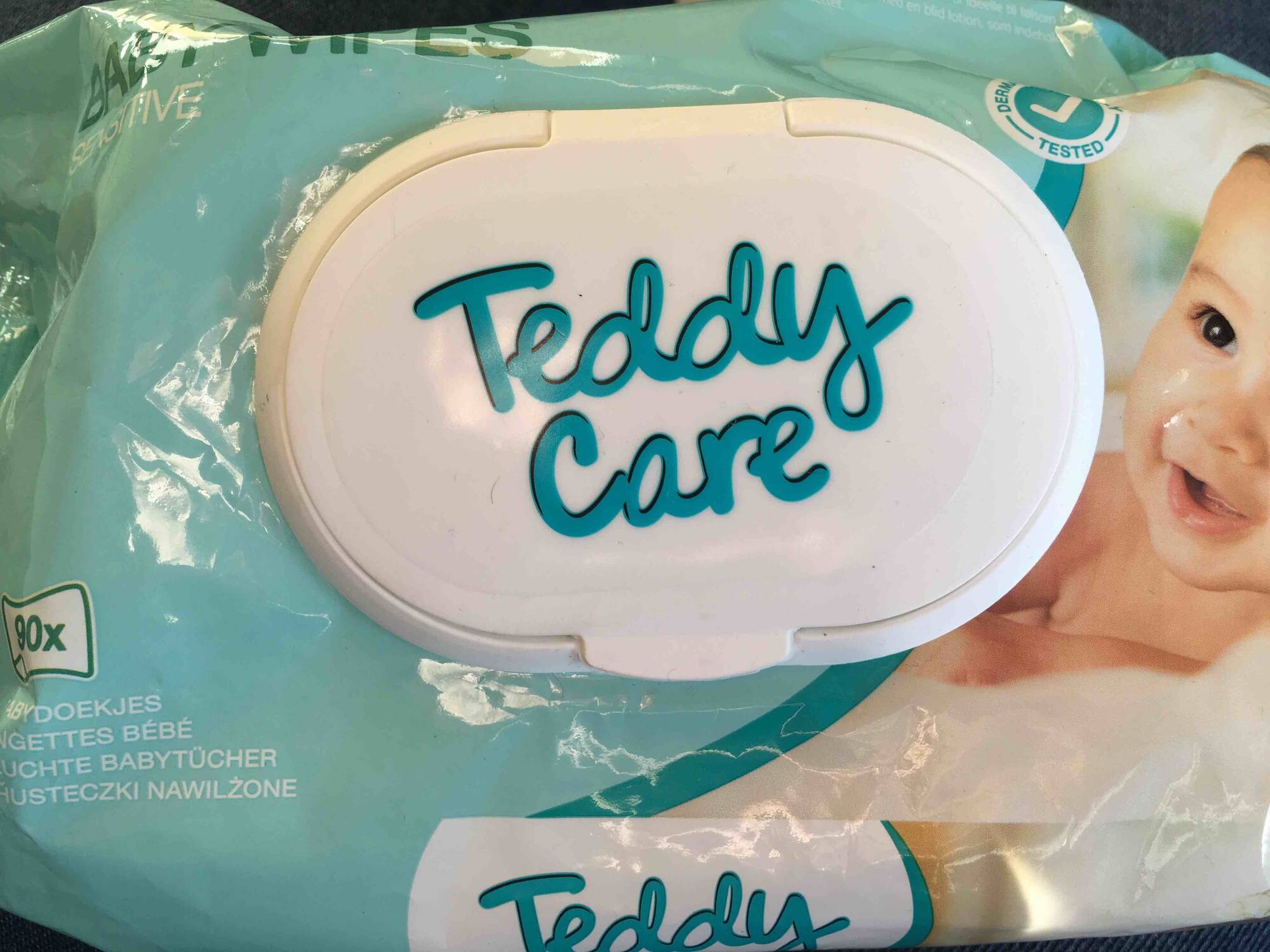 TEDDY CARE - Lingettes bébé sensitive 
