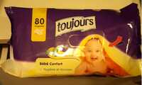 TOUJOURS - Bébé confort - Lingettes à l'aloé véra