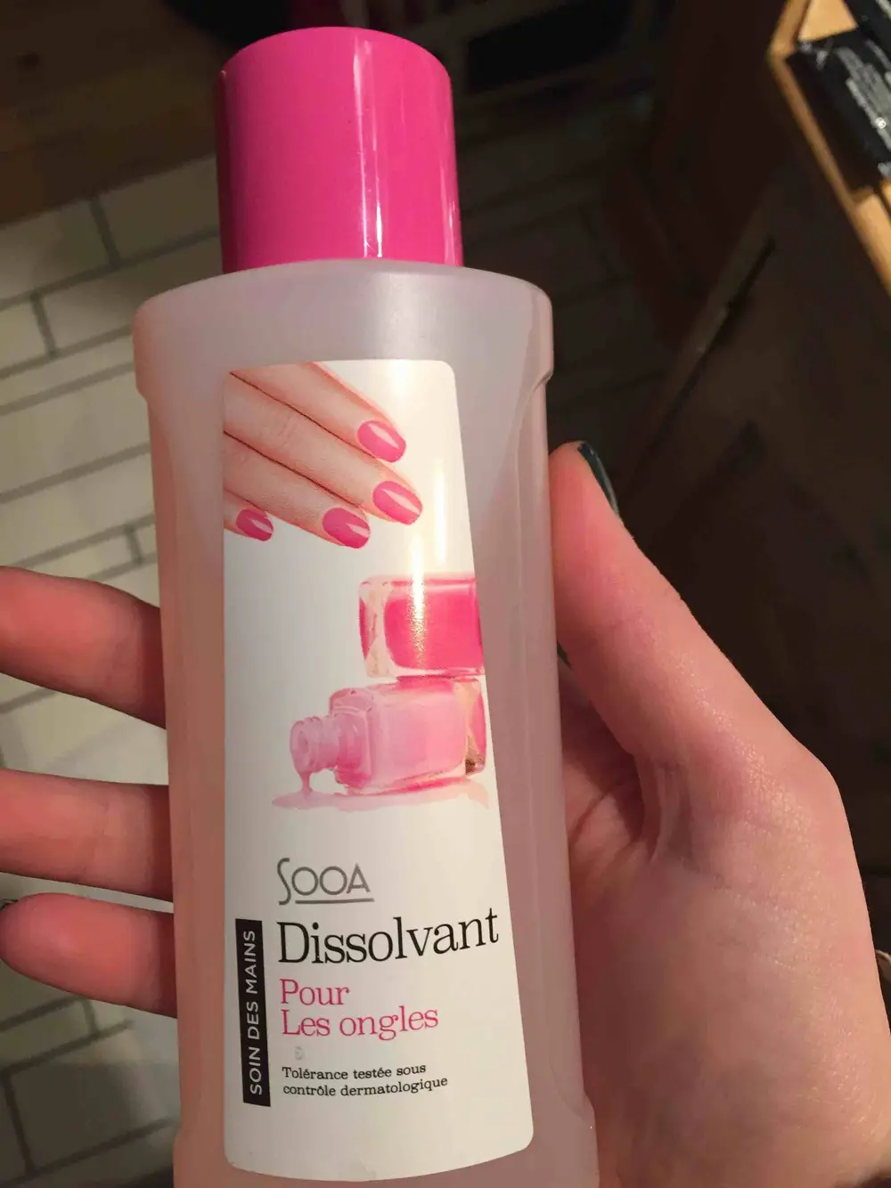 SOOA - Dissolvant pour les ongles