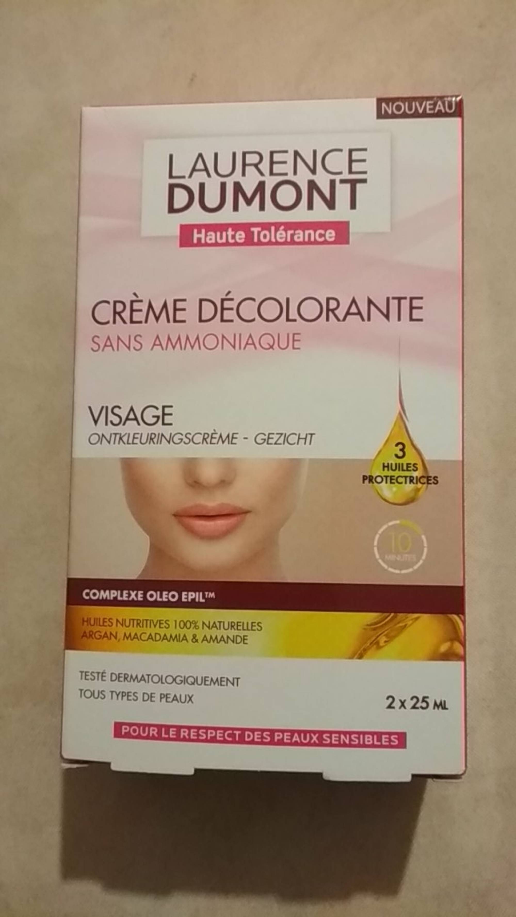 LAURENCE DUMONT - Haute tolérance - Crème décolorante