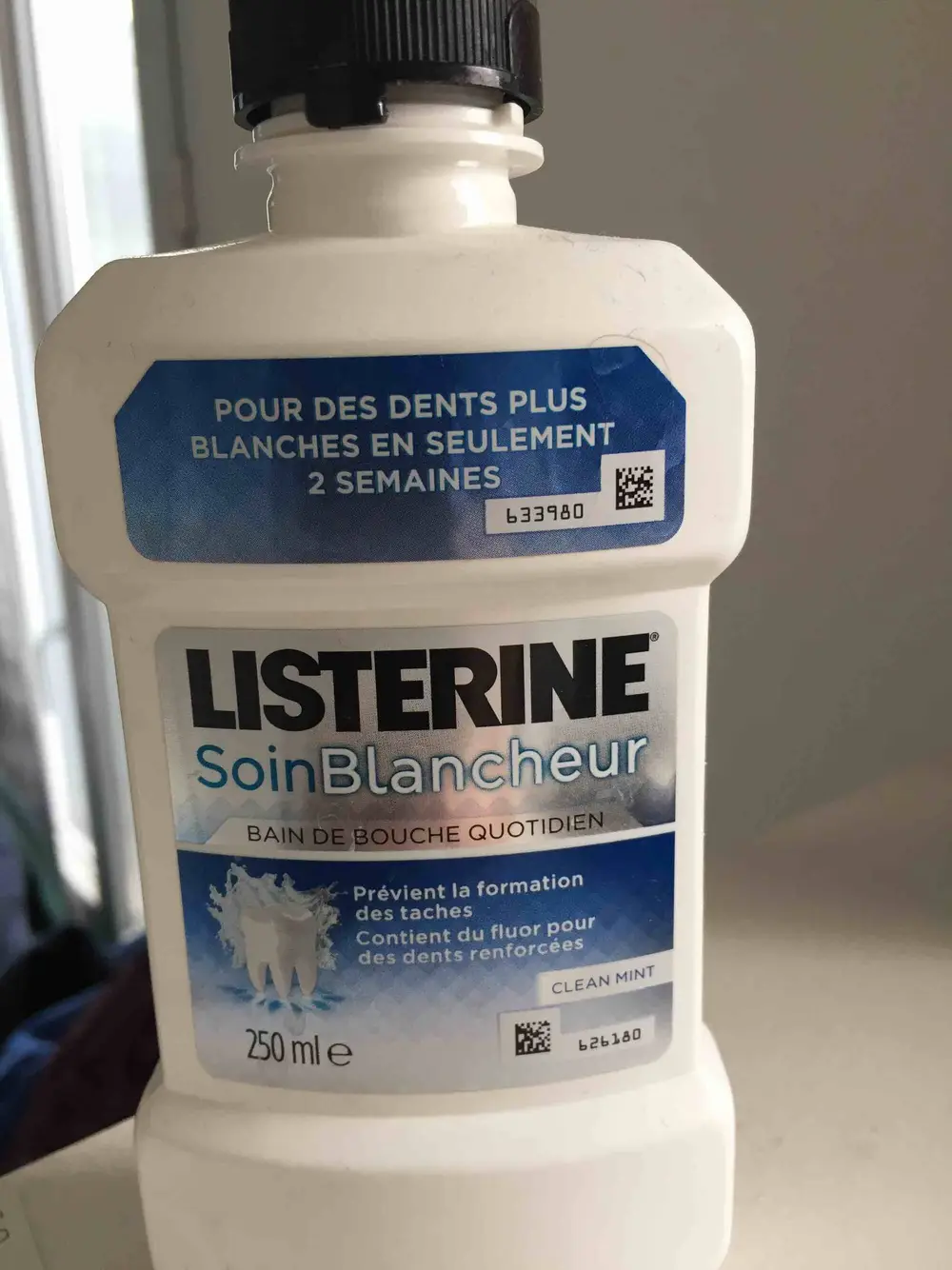 LISTERINE - Soin blancheur - Bain de bouche quotidien