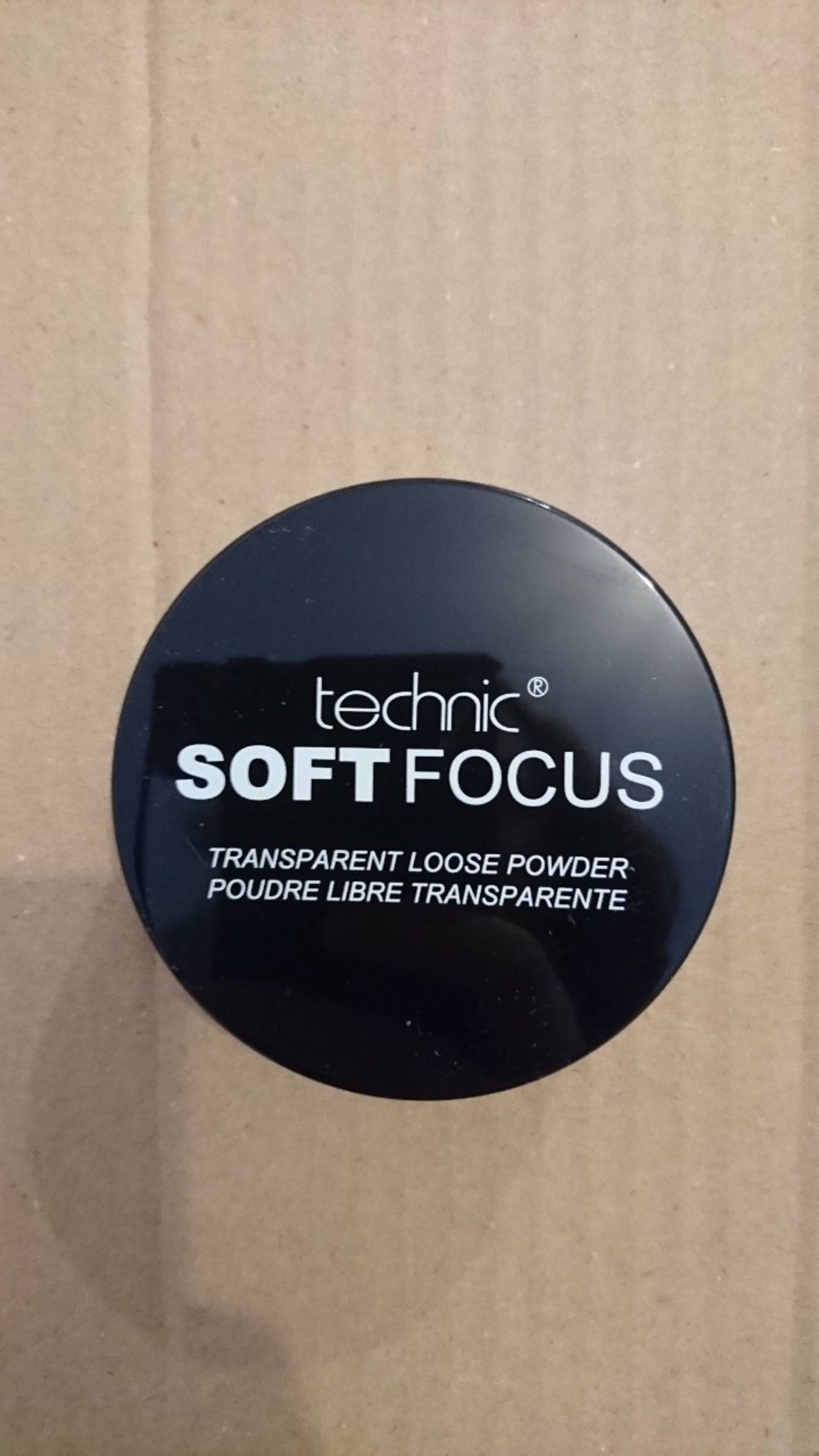 TECHNIC - Soft focus - Poudre libre transparente 