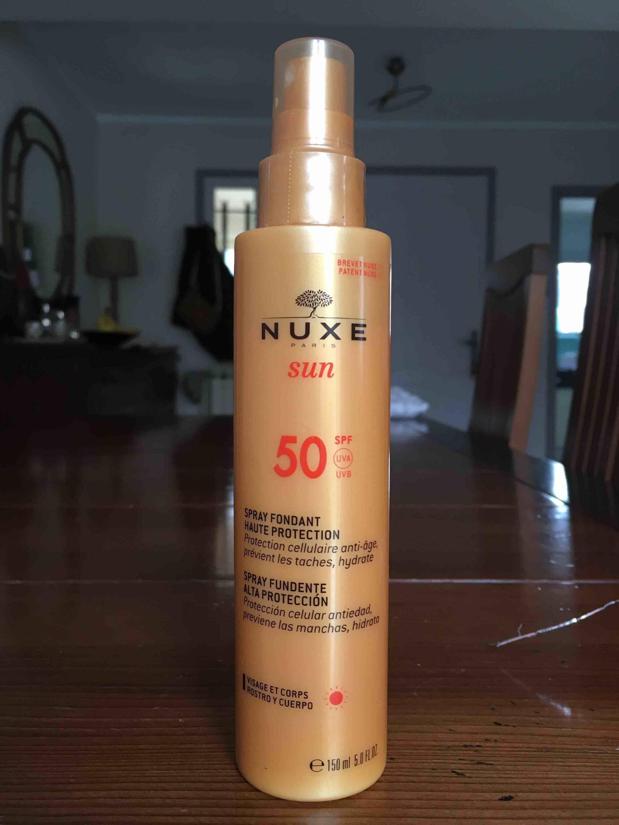NUXE PARIS - Sun - Spray fondant haute protection 50 SPF