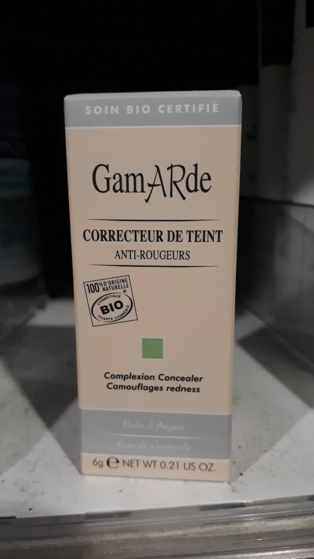 GAMARDE - Correcteur de teint anti-rougeurs