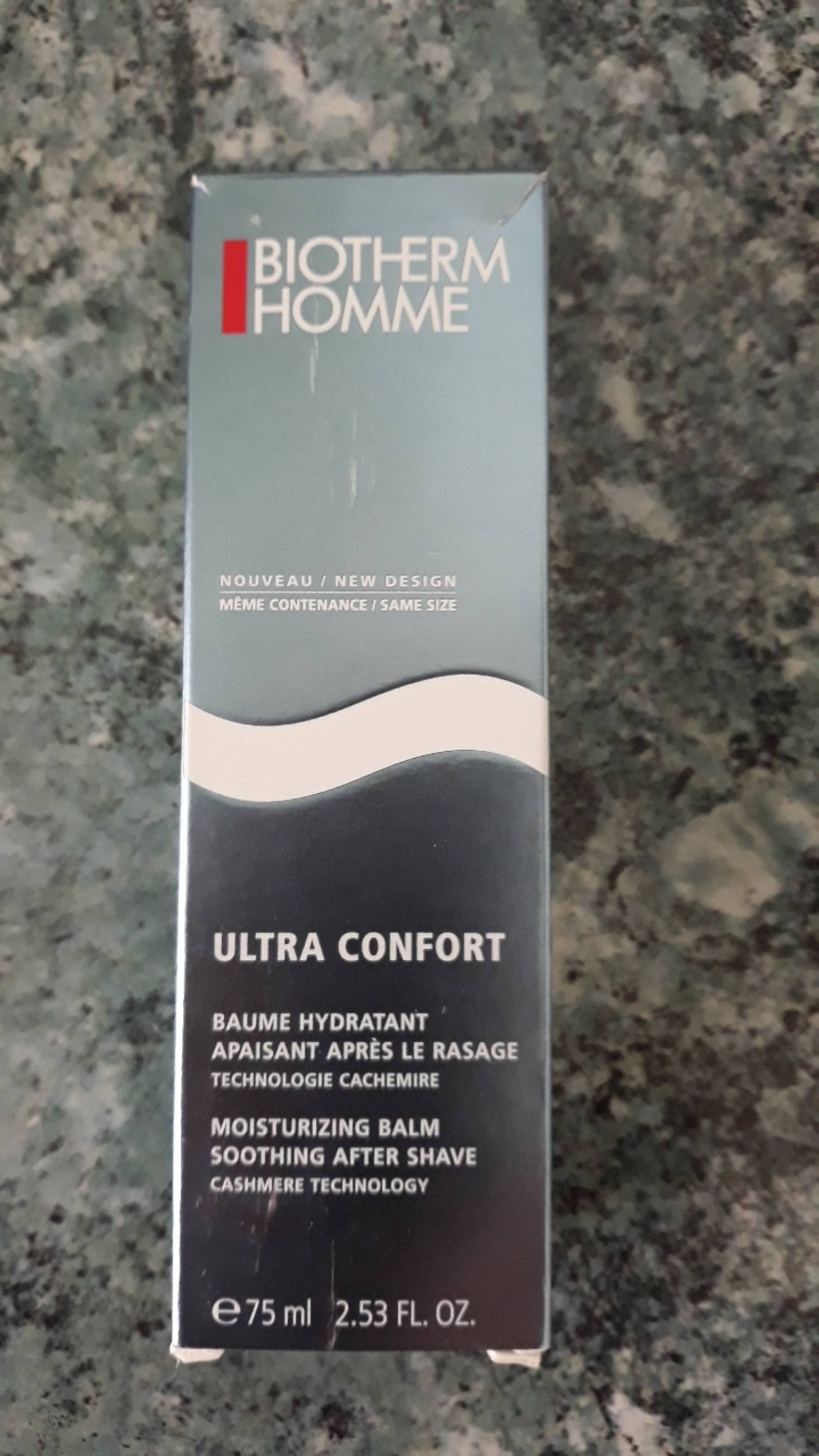 BIOTHERM HOMME - Ultra confort - Baume hydratant après rasage