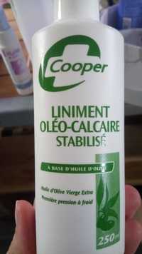 COOPER - Liniment oléo-calcaire stabilisé à base d'huile d'olive