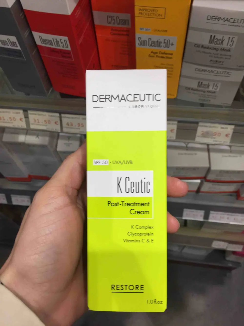 DERMACEUTIC - K ceutic - Post-treatment cream spf 50