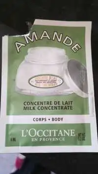 L'OCCITANE - Amande - Concentré de lait corps