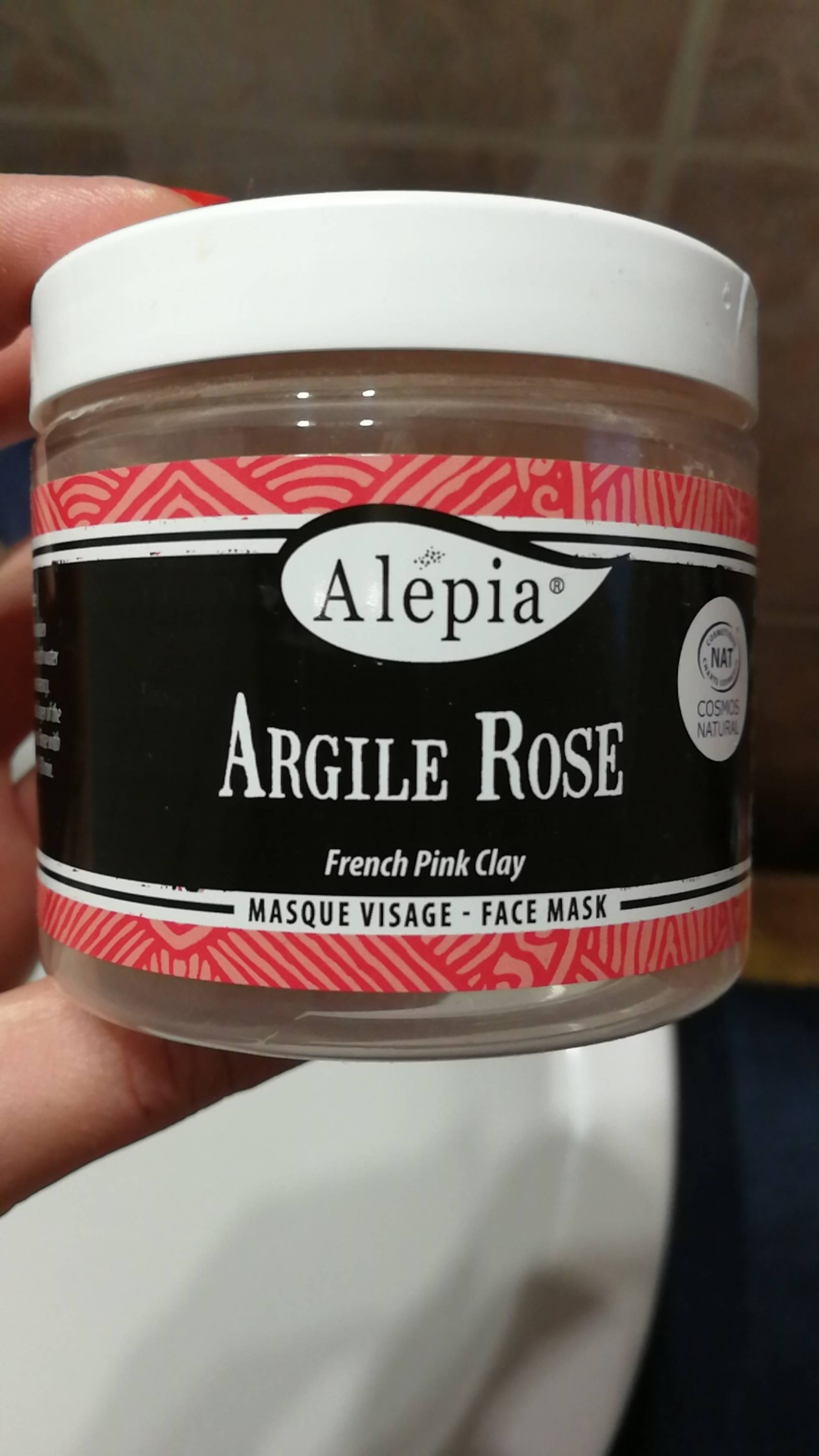 ALEPIA - Argile Rose - Masque visage