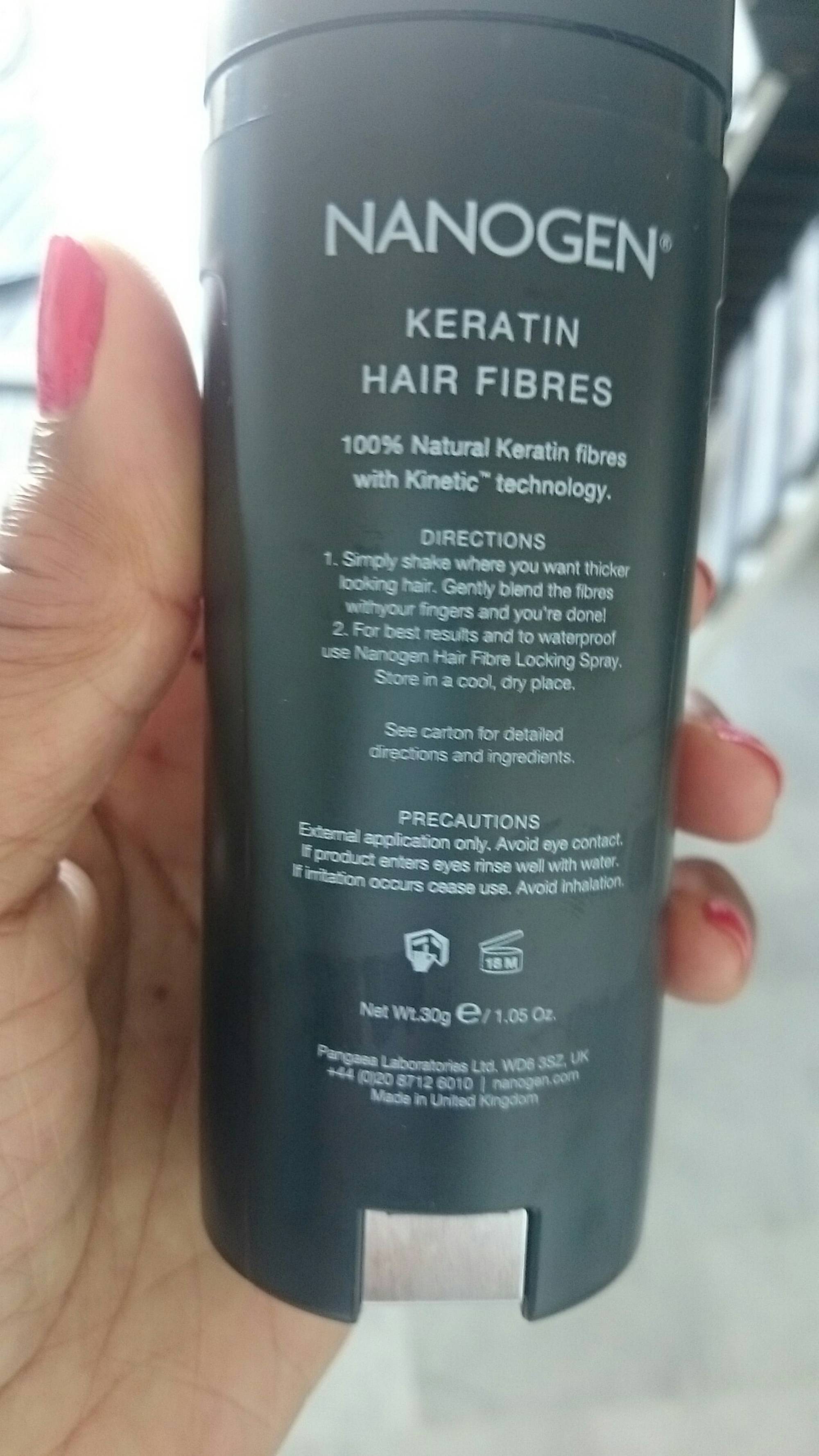 NANOGEN - Keratin hair fibres