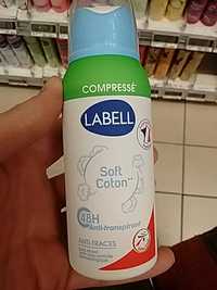 LABELL - Soft Coton - Anti-transpirant 48h