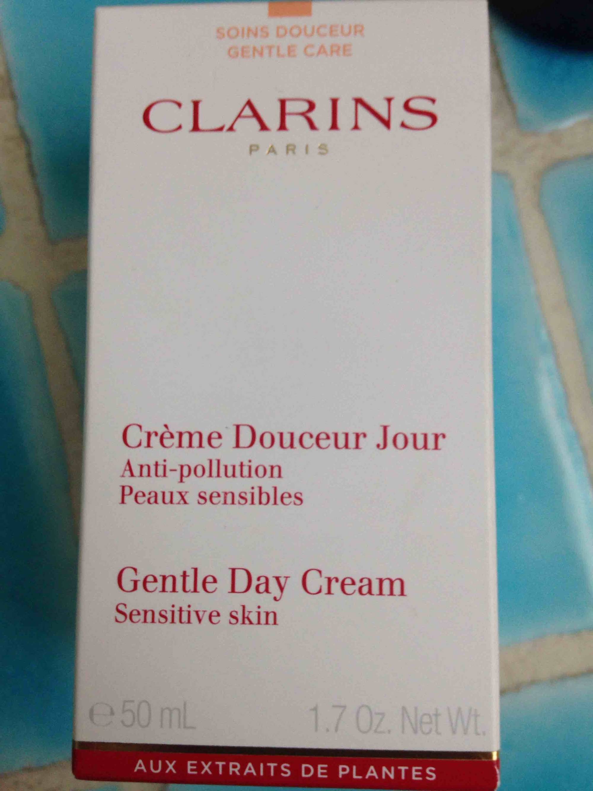 CLARINS - Crème douceur jour anti-pollution peaux sensibles