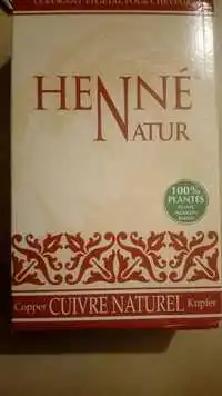 HENNÉ NATUR - Copper cuivre naturel kupfer