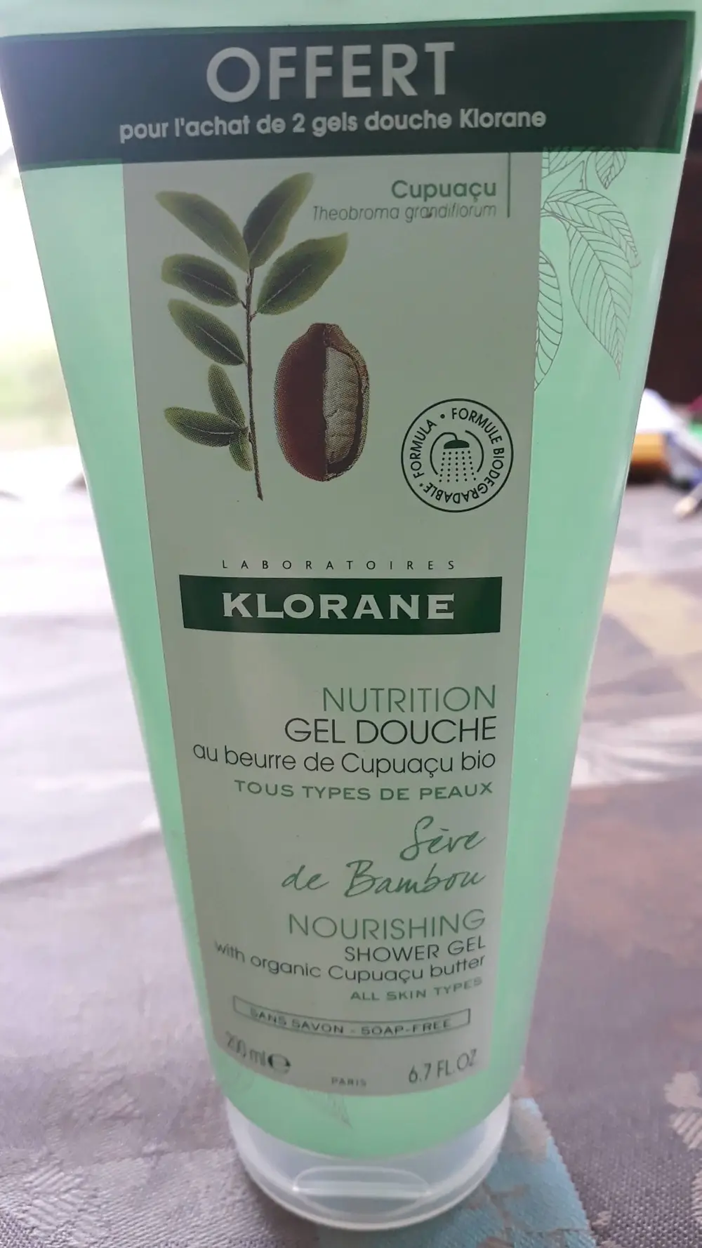 KLORANE - Gel douche