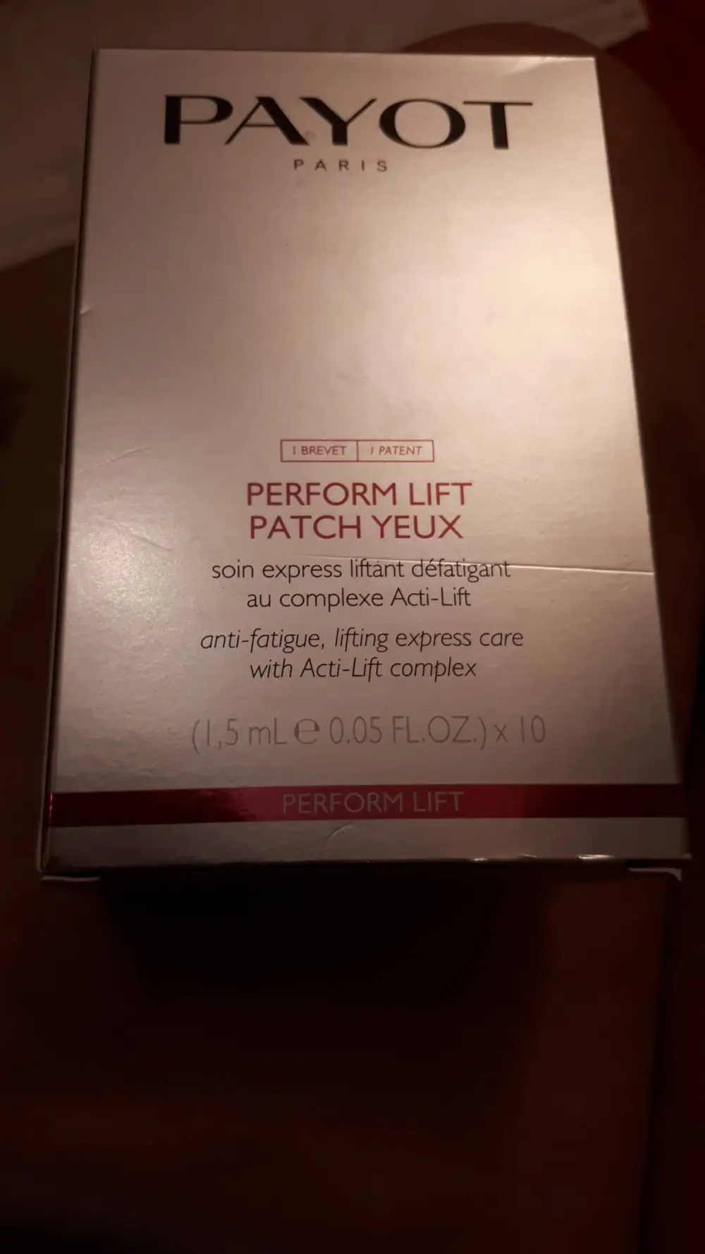 PAYOT - Perform Lift - Anti-fatigue 