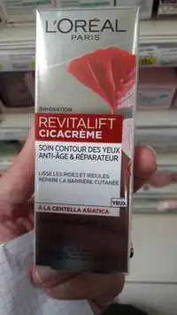 L'ORÉAL - Revitalift cicacrème - Soin contour des yeux