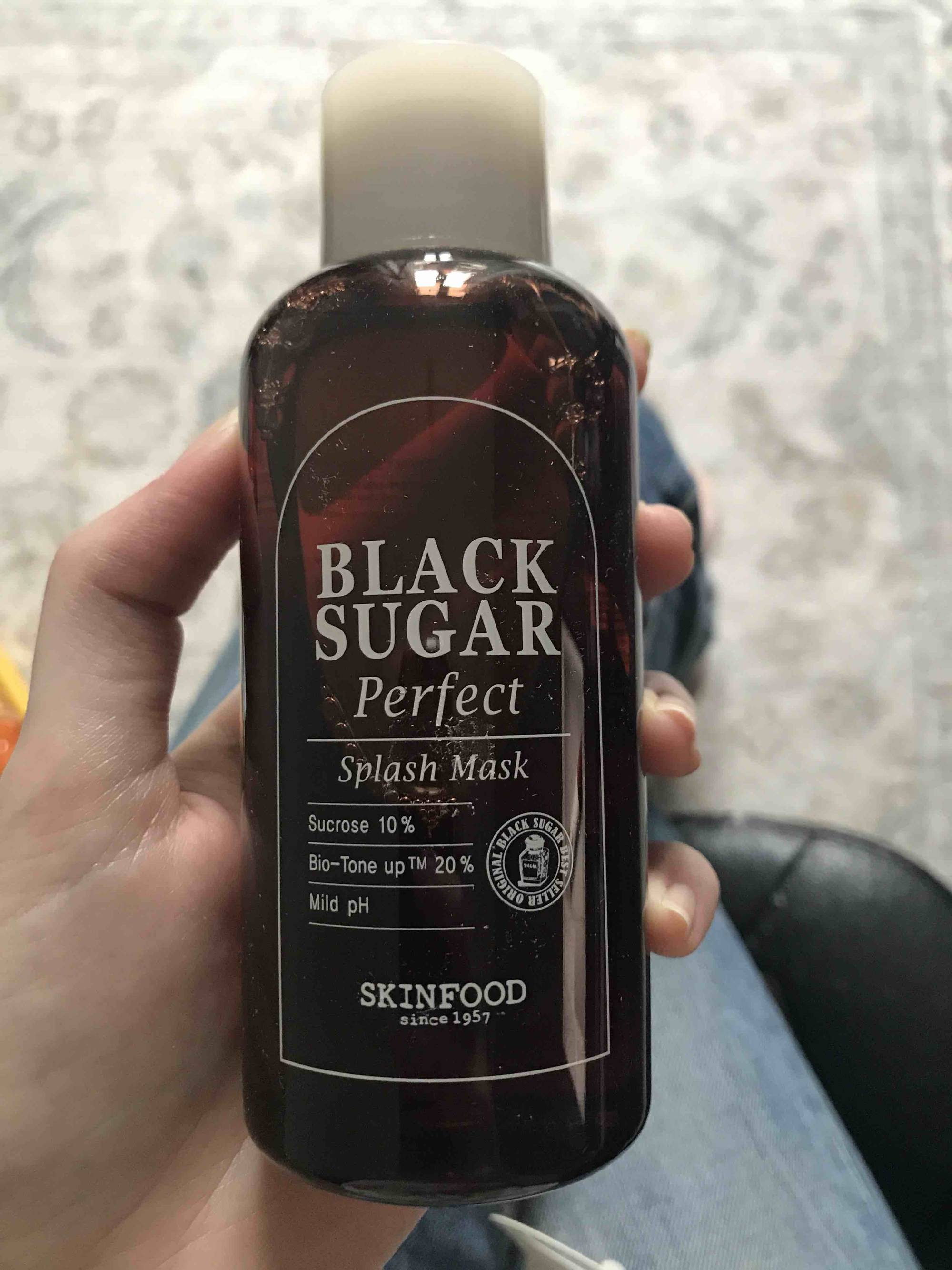SKINFOOD - Black sugar perfect - Splash mask