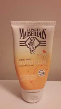 LE PETIT MARSEILLAIS - Crème mains nutrition