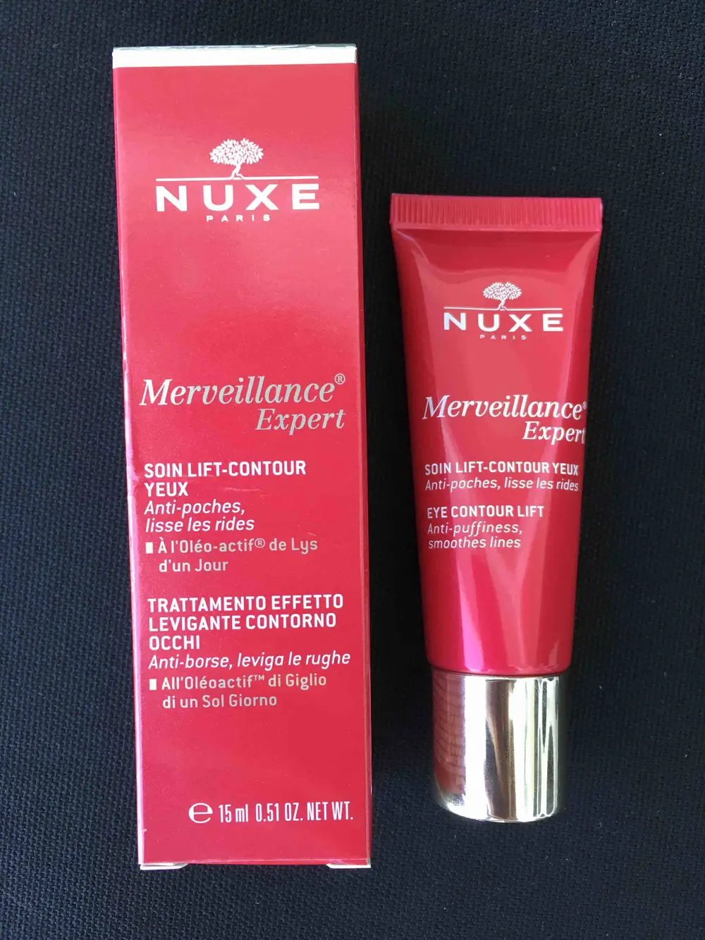 NUXE - Merveillance expert - Soin lift-contour yeux