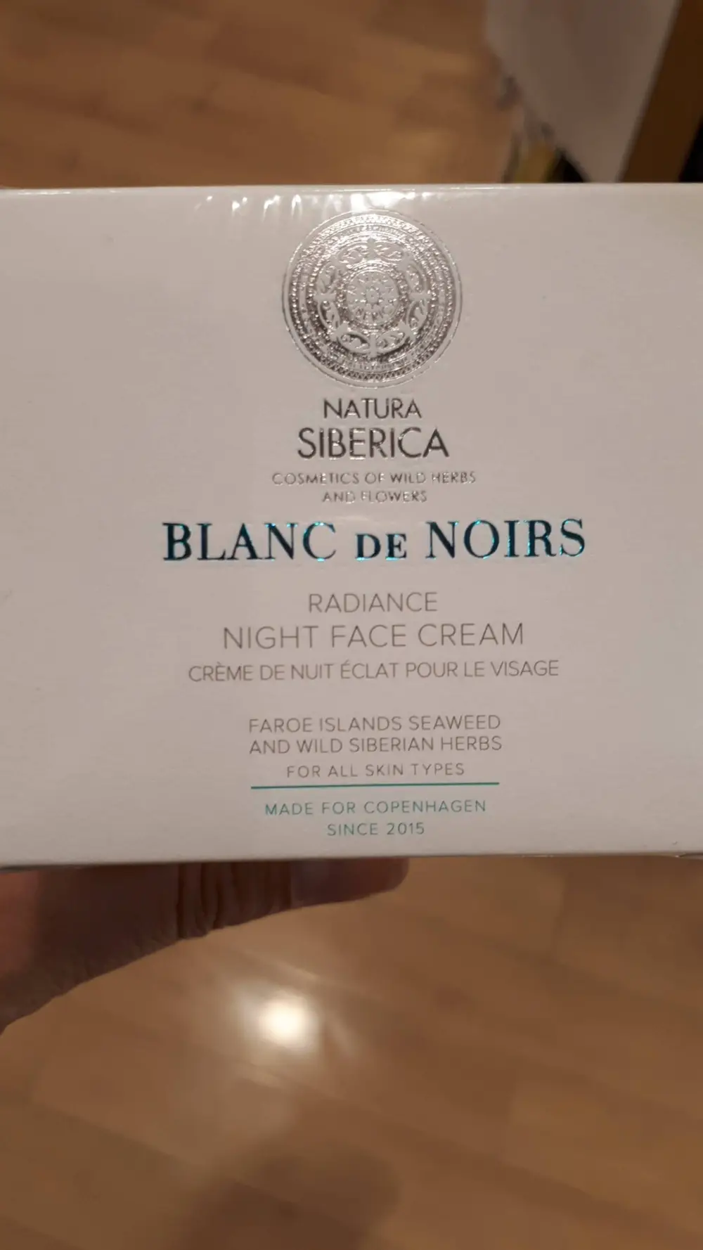 NATURA SIBERICA - Blanc de noirs - Crème de nuit éclat pour le visage