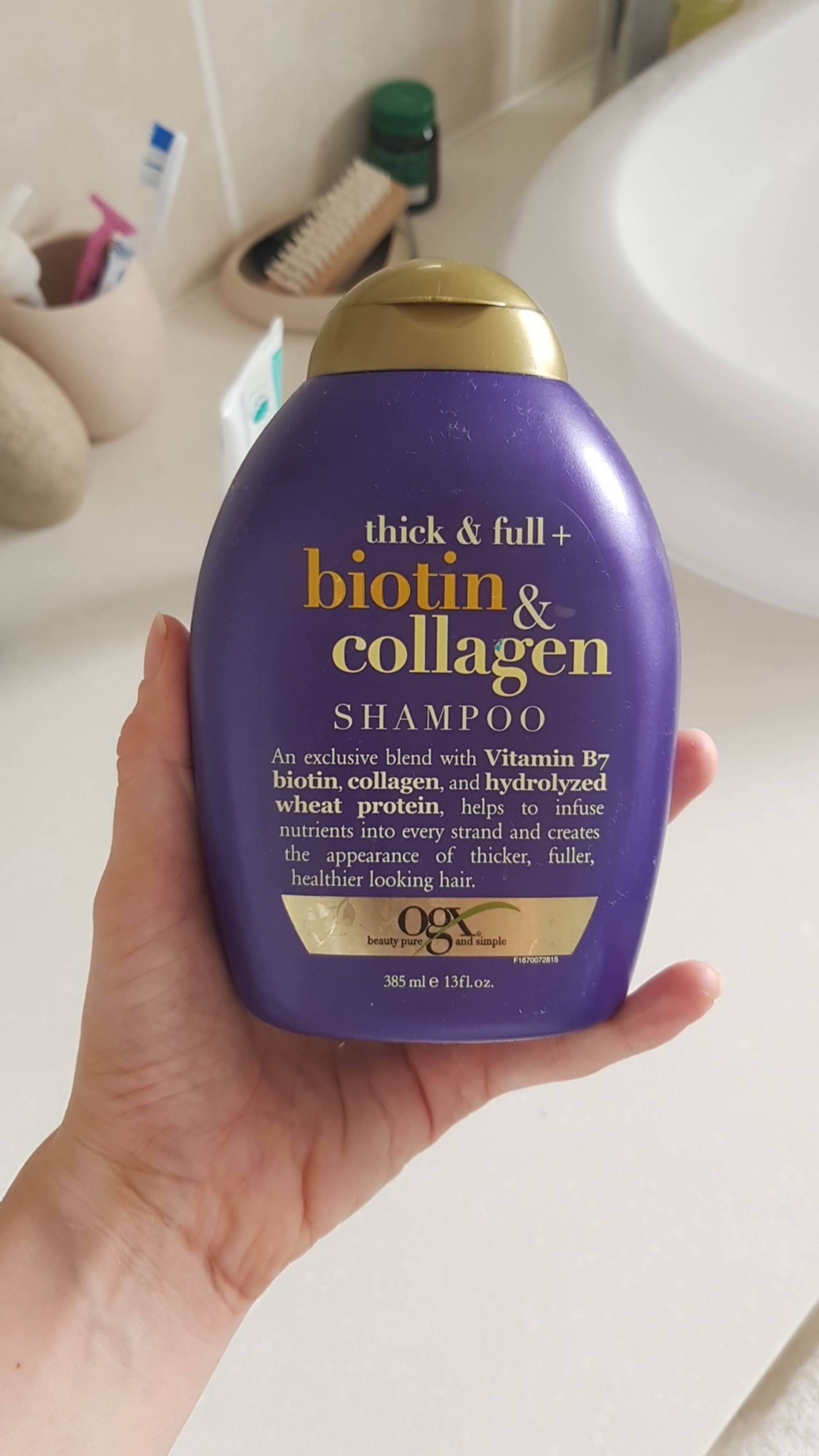 OGX - Thick & Full + -  Biotin & collagen shampoo