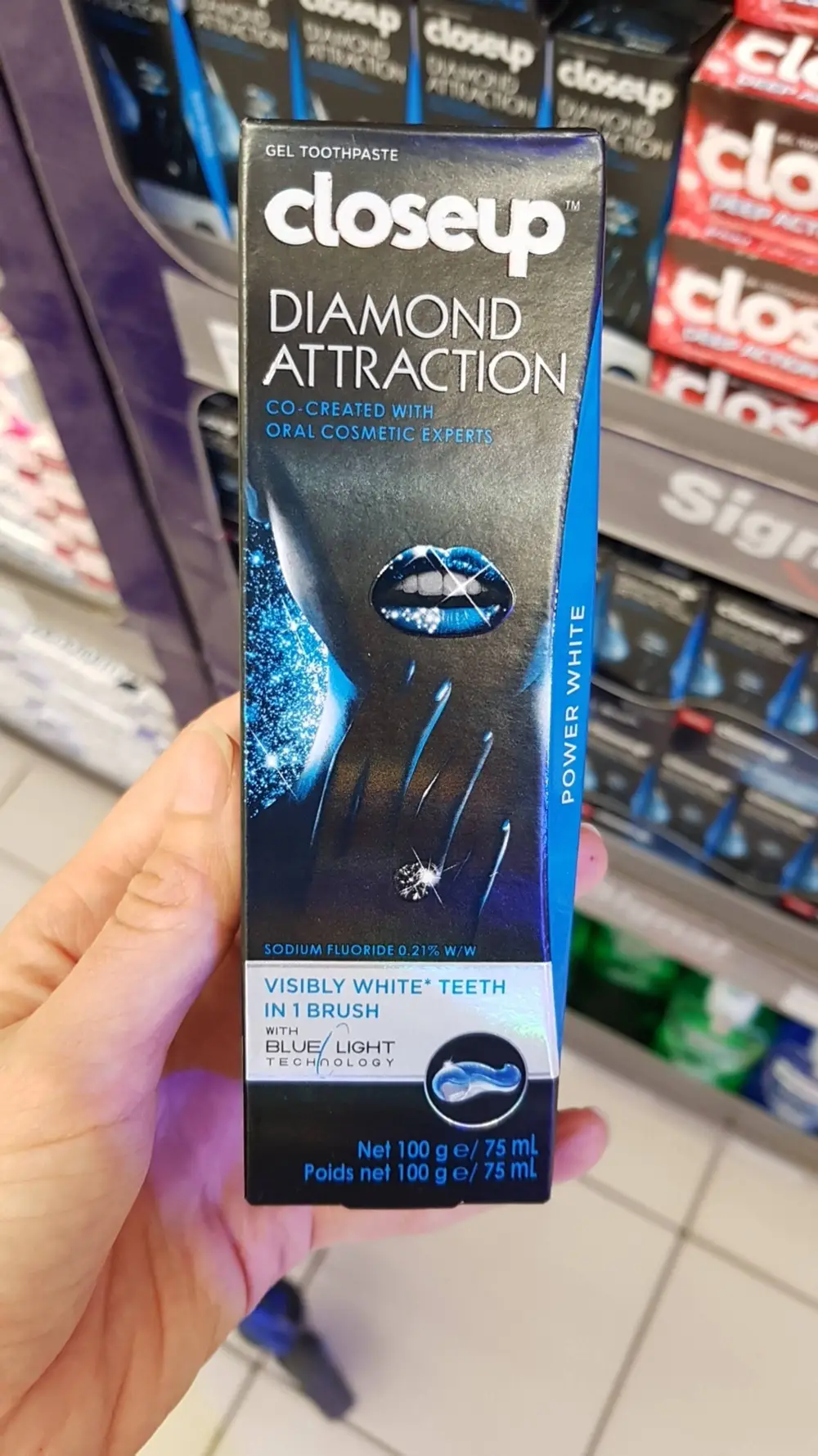 CLOSE UP - Diamon attraction - Gel tootphaste